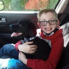 enfant et chien