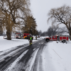 Feuerwehrleute in den USA