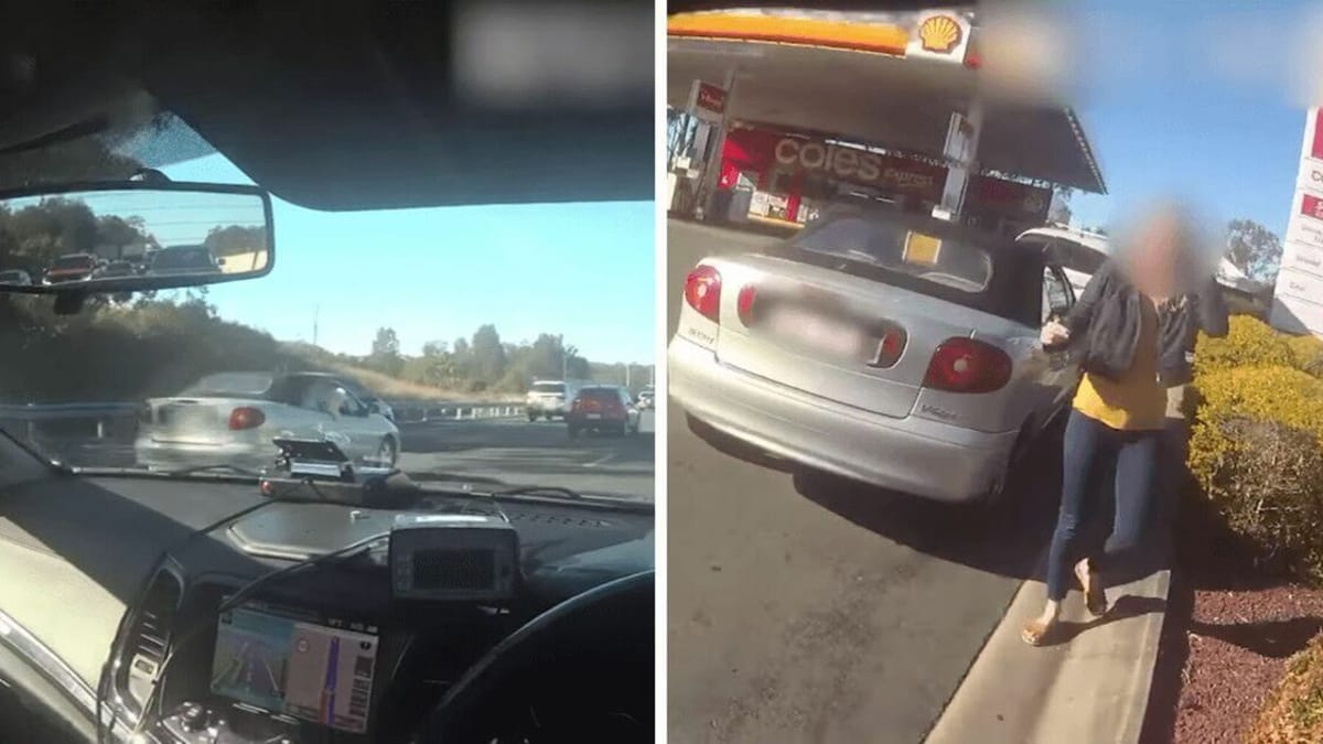 Video. La polizia vede cosa accade dentro l'auto e la fa accostare