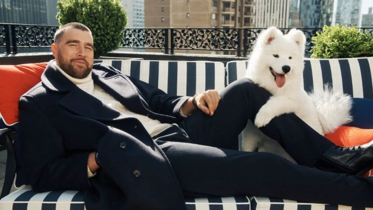 «Ci siamo detti perché no?»: il marito di Taylor Swift presenta la loro cagnolina Samoiedo
