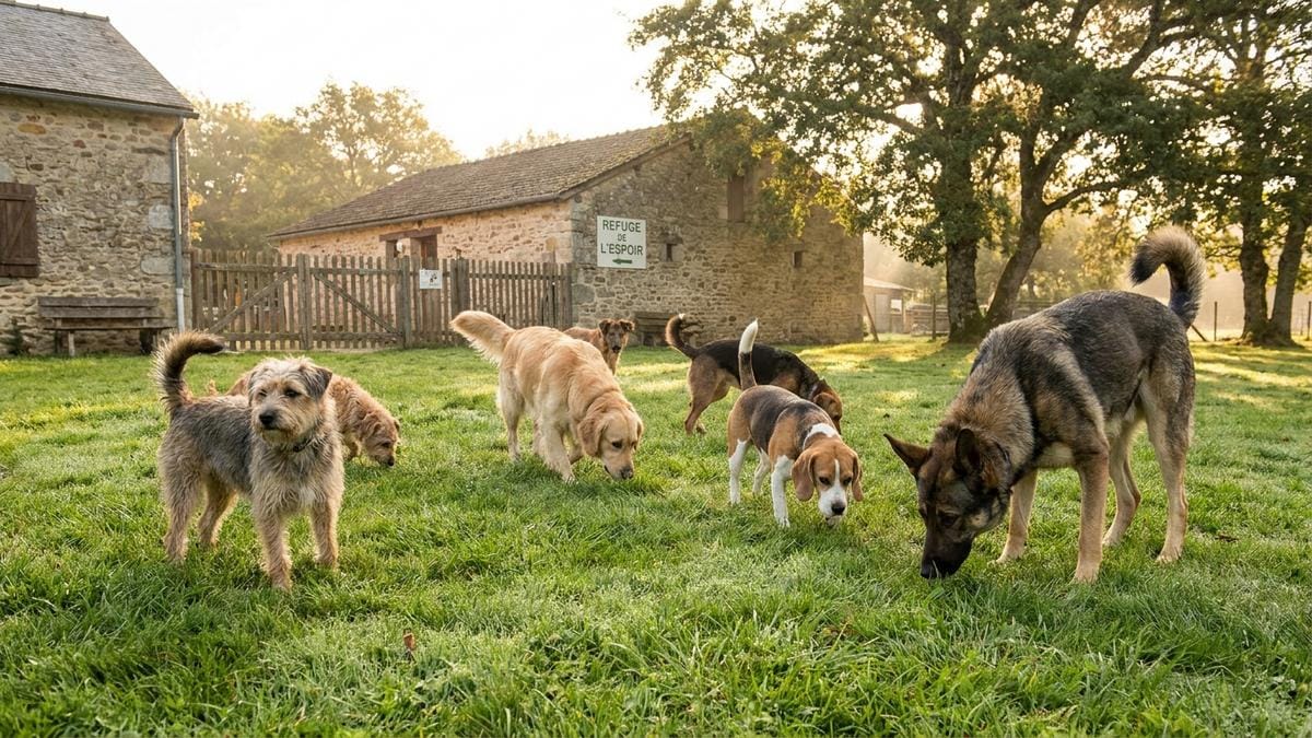 «Alcuni scoprono l'erba»: 23 cani salvati da un appartamento vedono finalmente la luce