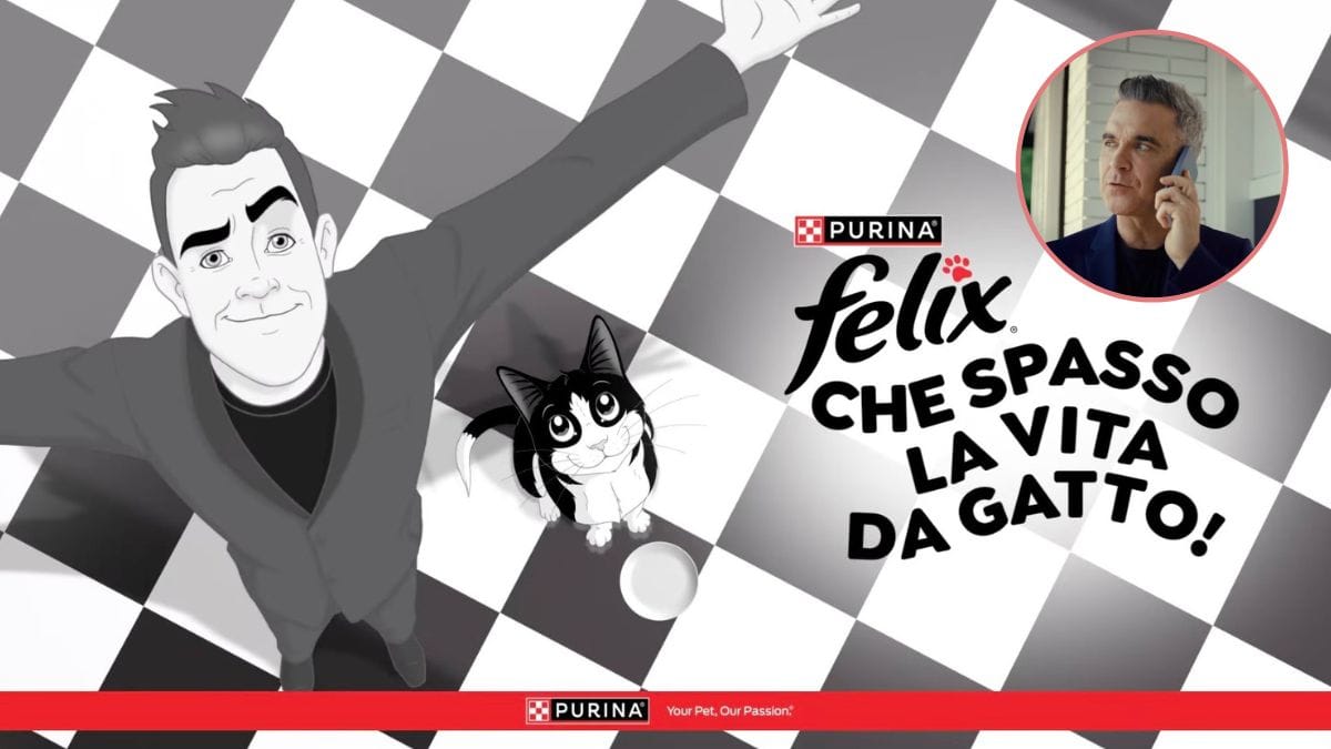 L'inno alla "Cattitude" di Robbie Williams e FELIX, quando vivere come un gatto è uno stile di vita