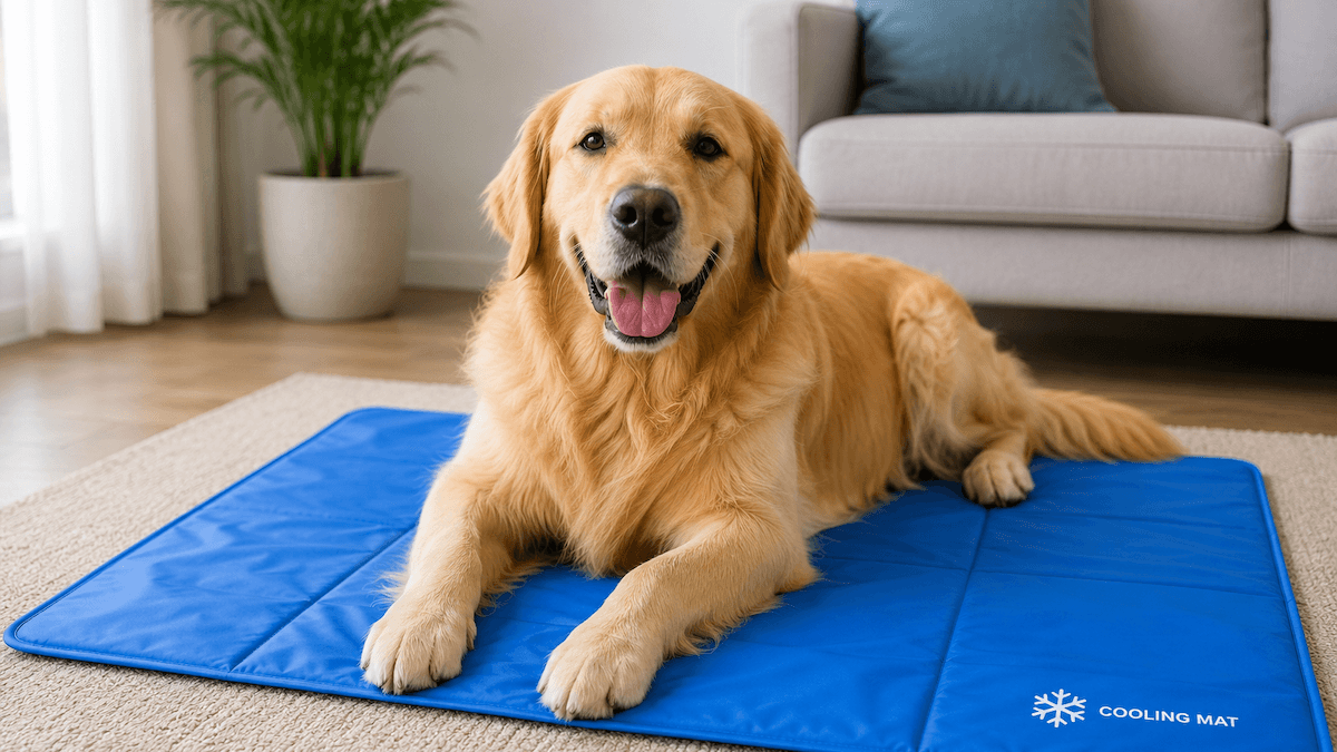 Il tuo cane soffre il caldo? Il tappeto rinfrescante può fare davvero la differenza