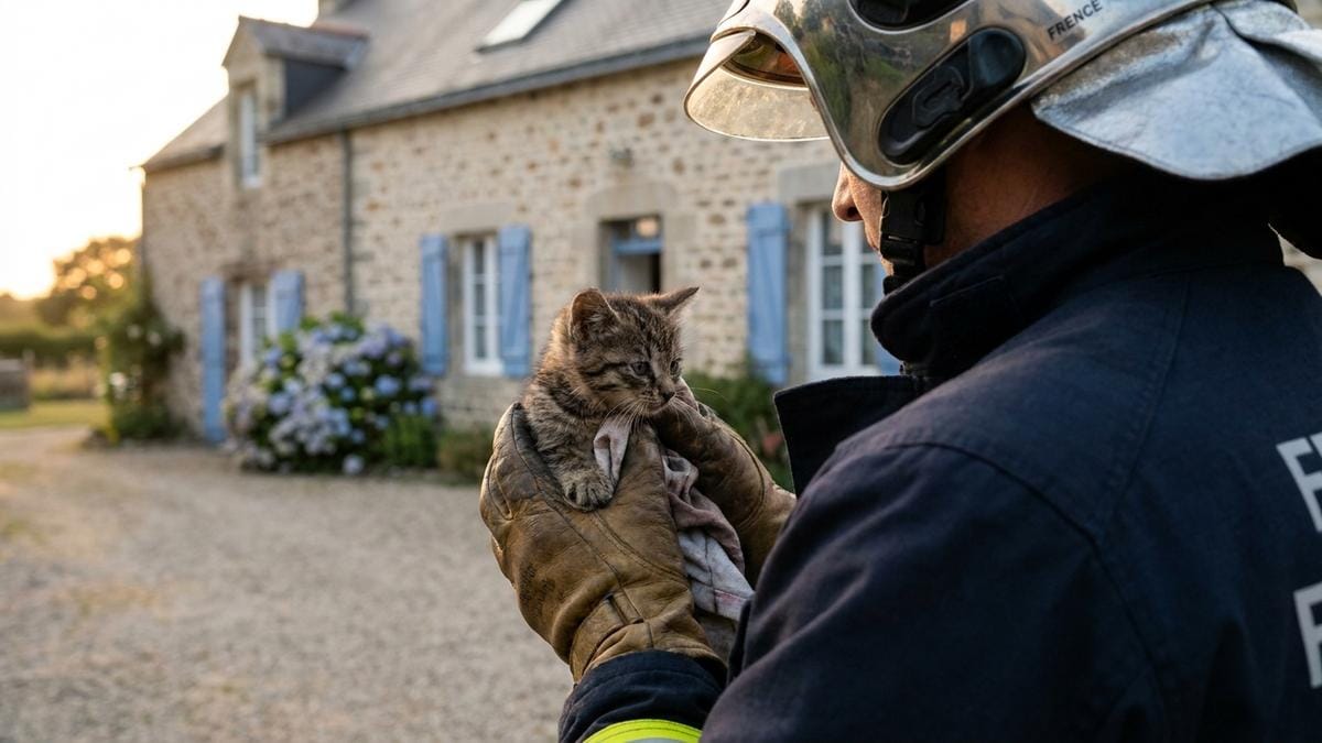 I Pompieri entrano in una casa in fiamme per salvare 3 cani: scoprono 8 vittime in più