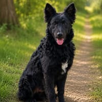Junger Mudi-Mix BJÖRN sucht ein Zuhause, Hund zur Adoption
