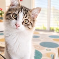 Plume, chatte à adopter