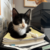 BAÏKAL, chatte à adopter