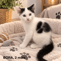 BORA, chat à adopter