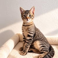 Mickey, stubenreiner Herzenstiger, ca. 4 Monate, Kater zur Adoption