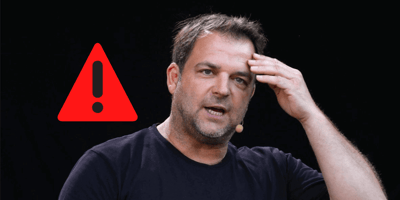 Martin Rütter im Weihnachtslook