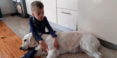 Maximilian und Hündin Smilla