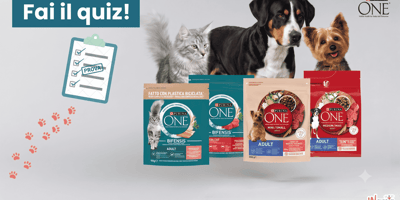 Partecipa al Programma 3 settimane Purina ONE: fai il quiz e prova a diventare tester!
