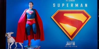 Affiche du film Superman avec les personnages