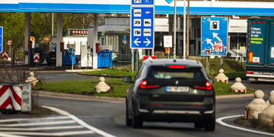 Autobahnraststätte an der A2