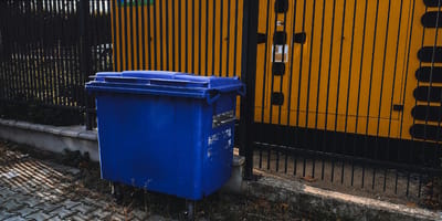 Large recycling bin