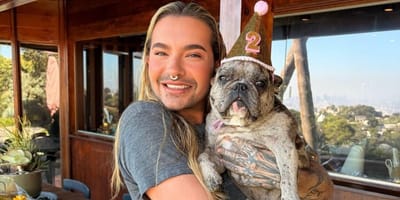 Bill Kaulitz und Hündin Alfia Pearlpop