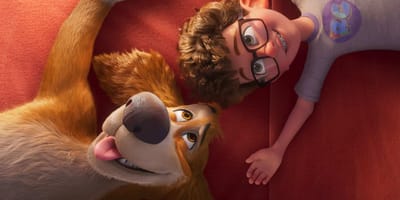 Biscuit le chien super-héros et son petit humain