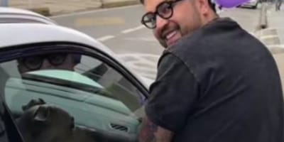 Camilo et sa voiture