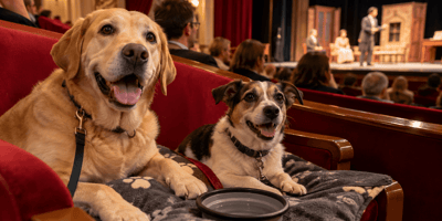 cani a teatro