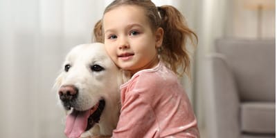 Chien et enfant
