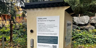 Die erste Schweizer Tierklappe