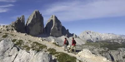 Drei Zinnen in den Dolomiten