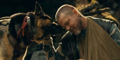 escena-con-perro-pelicula-el-corazon-de-la-bestia-brad-pitt