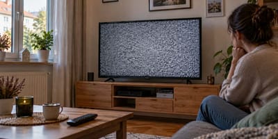 Fernsehbildschirm