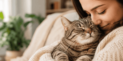 gatto coccolone