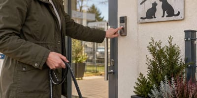Hundehalterin klingelt beim Tierheim