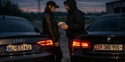 Krimineller Deal von 2 Autofahrern