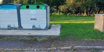 Der Fundort des Kartons