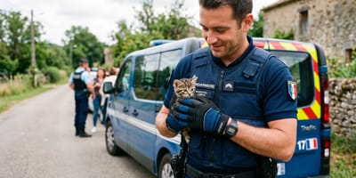 De vier kittens die door de gendarmerie in de Marne werden gevonden, hebben allemaal een nieuw thuis gekregen