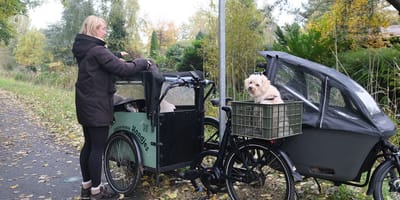 Lilian is een ware verschijning in Amsterdam met haar uitlaatservice
