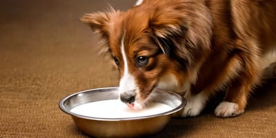 Mag een hond karnemelk drinken?
