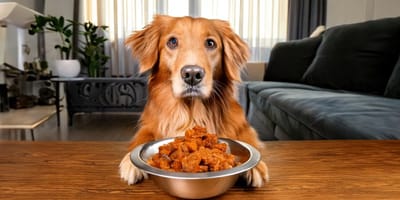 Mag een hond kibbeling eten?