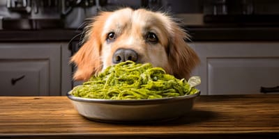 Mag een hond pesto eten?