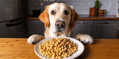Mag een hond sojabonen eten?