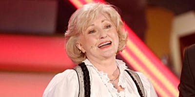 Margot Hellwig bei einem Auftritt