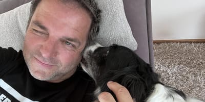Martin Rütter und Hündin Emma