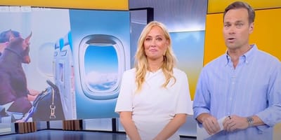 Moderatorin Angela Finger-Erben und Kollege
