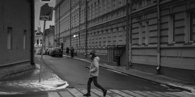 Passer-by in the street
