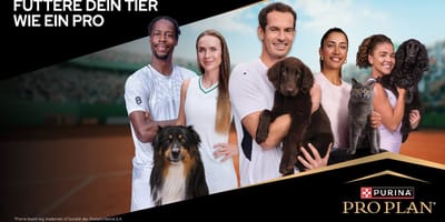 PURINA PRO PLAN® ist offizieller Tiernahrungspartner der ATP Tour