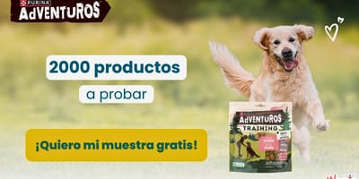 PURINA® ADVENTUROS® Training Salmón: participa y recibe una prueba gratuita.