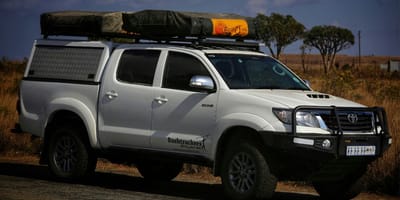 Samochód zapakowany na wycieczkę