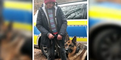 Seniorin und Hund wieder vereint