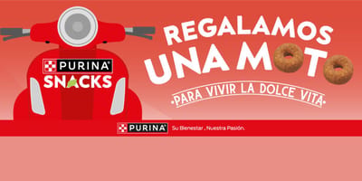 sorteo Purina Snacks