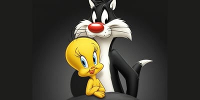 Sylvester and Tweety: Tweety Pie on mud flap