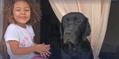 Teresa and her dog Boris