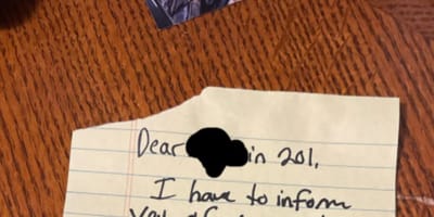 A note for the neighbour